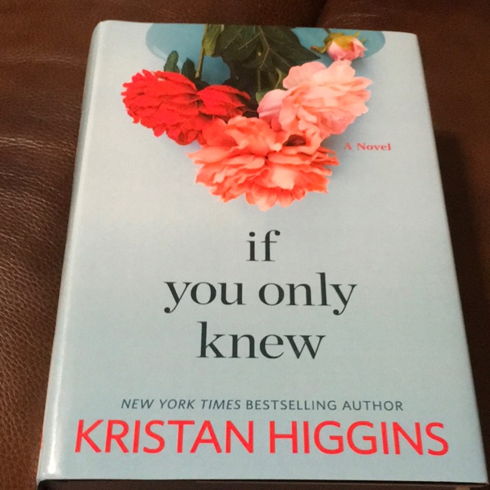 NWT,IF YOU ONLY KNEW byKristan Higgins,MysteryThriller, hardcover,Large Print